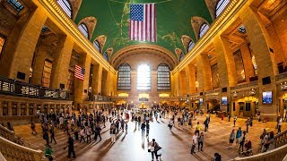 Walking Tour of Grand Central Terminal — New York City 【4K】🇺🇸 [upl. by Llechtim]