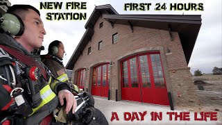 First 24 Hours in a New Fire Station  A Day in the Life [upl. by Scheck489]