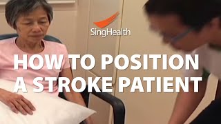 How To Position A Stroke Patient [upl. by Herwin542]