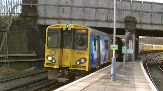 Half an Hour at 216  Birkenhead North Station 1022017  Class 507 508 terminus [upl. by Attenaej]