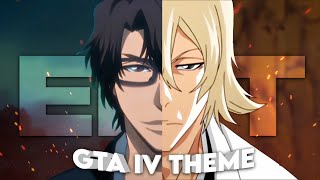 Aizen x Urahara  GTA IV Theme Edit [upl. by Zoldi]